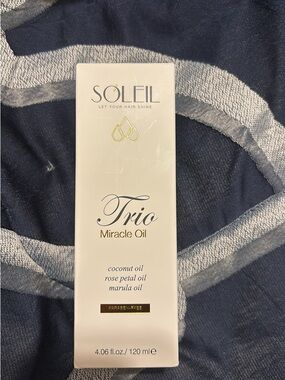 Soleil Trio Miracle Oil Hair Treatment – White